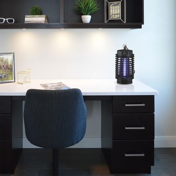 UV-Insektenvernichter 800-1000V: bis 50m², schwarz - Effektiver Insektenschutz ohne Chemie – Sichere & Langanhaltende Insektenabwehr für Ihr Zuhause