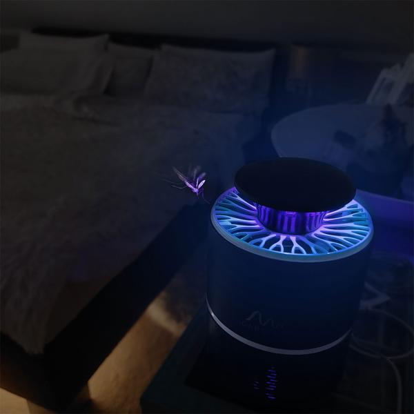 Insektenfalle UV-Licht & Luftsauger (USB): Effektiver Mückenfänger für Zuhause & Büro, leise & chemiefrei – Geniessen Sie endlich insektenfreie Räume