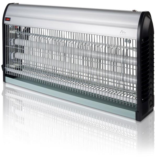 Profi UV-Insektenvernichter, 45W, 2 UV-Röhren: Bis 150m², chemiefrei, Stellen/Hängen, für insektenfreie Bereiche, leistungsstark und sicher