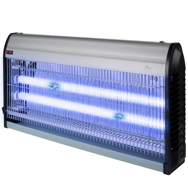 Profi UV-Insektenvernichter, 45W, 2 UV-Röhren: Bis 150m², chemiefrei, Stellen/Hängen, für insektenfreie Bereiche, leistungsstark und sicher