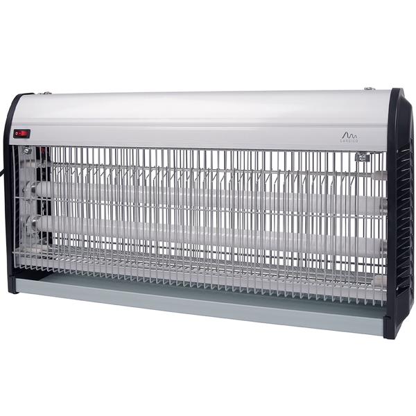 Profi UV-Insektenvernichter, 45W, 2 UV-Röhren: Bis 150m², chemiefrei, Stellen/Hängen, für insektenfreie Bereiche, leistungsstark und sicher