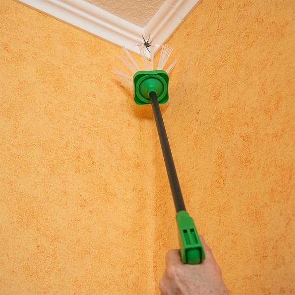 Sicherer Spinnenfang mit extra langem Greifarm (65 cm): Insektenfänger zum Lebendfang – Spinnen & Insekten schonend entfernen