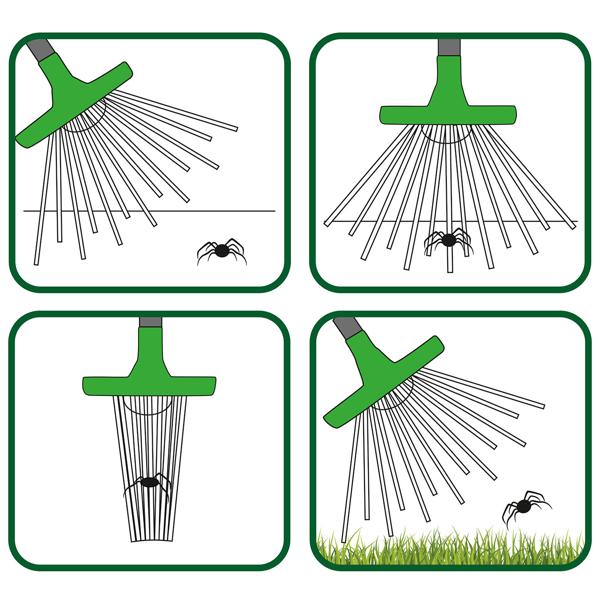 Sicherer Spinnenfang mit extra langem Greifarm (65 cm): Insektenfänger zum Lebendfang – Spinnen & Insekten schonend entfernen
