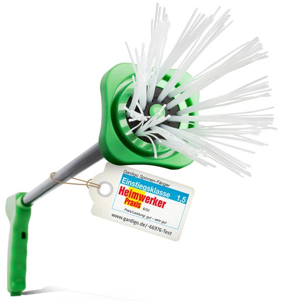 Sicherer Spinnenfang mit extra langem Greifarm (65 cm): Insektenfänger zum Lebendfang – Spinnen & Insekten schonend entfernen