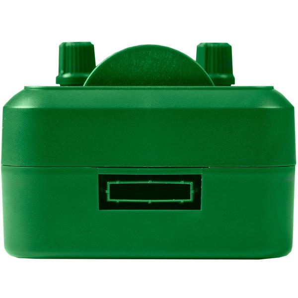 Universal Solar Tiervertreiber mit Ultraschall und Blitzlicht, 150 m² Reichweite, vertreibt Wild- und Haustiere, grün, sicherer Schutz