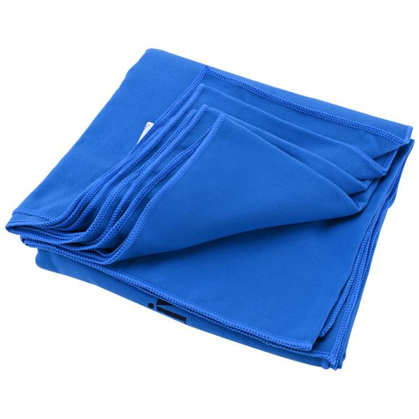 2er-Set Mikrofaser Reisehandtuch XL - schnelltrocknend & saugfähig für Strand, Sport, Sauna - 180x90cm blau - leicht, kompakt & antibakteriell