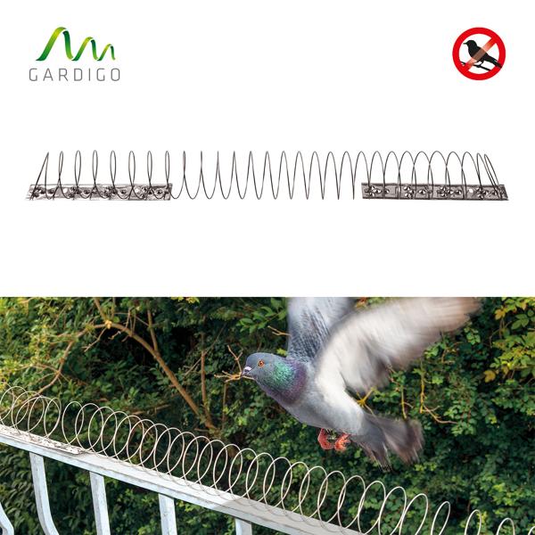 Taubenabwehr Spirale (Edelstahl, 2,4-5 Meter): Vogelschutz - Einfache Montage, flexibel anpassbar, sicherer Schutz, TOP-Qualität