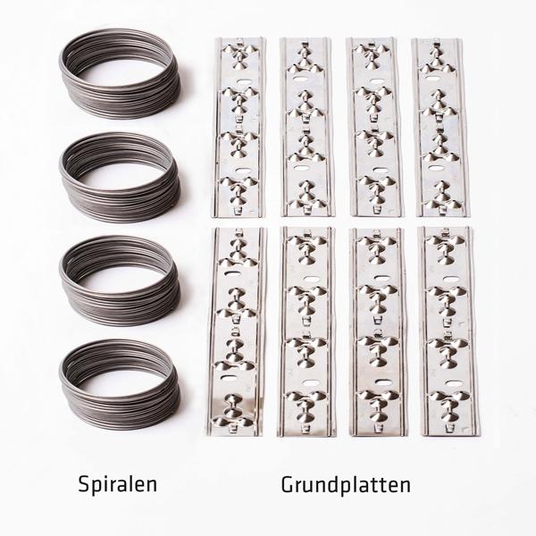 Taubenabwehr Spirale (Edelstahl, 2,4-5 Meter): Vogelschutz - Einfache Montage, flexibel anpassbar, sicherer Schutz, TOP-Qualität