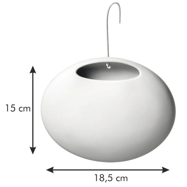 2er-Set Design Heizkörper-Verdunster, Keramik, matt weiss, 420ml – Stilvoller Wasserverdunster für ein optimales Raumklima