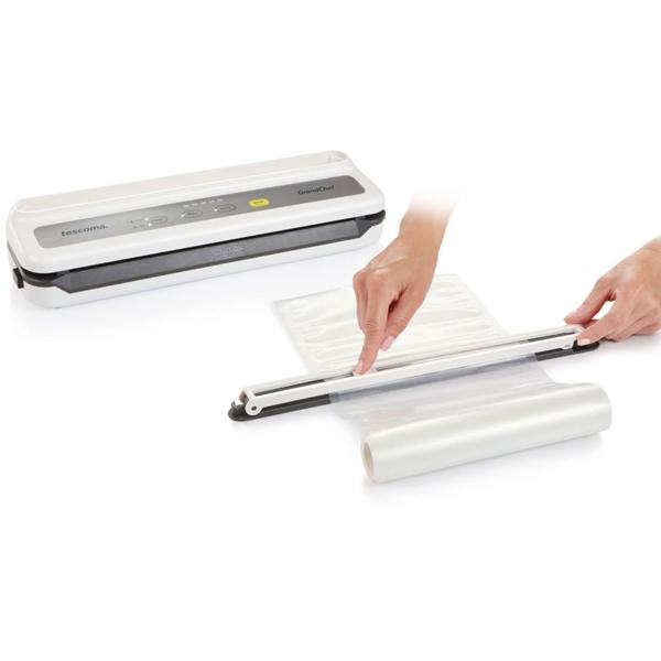 Vakuumiergerät 110W inkl. 3 Meter Folienrolle – Vakuumierer für Sous-Vide & Marinieren, Schweissnahtbreite 28 cm