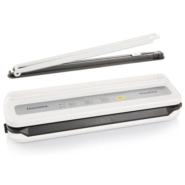 Vakuumiergerät 110W inkl. 3 Meter Folienrolle – Vakuumierer für Sous-Vide & Marinieren, Schweissnahtbreite 28 cm