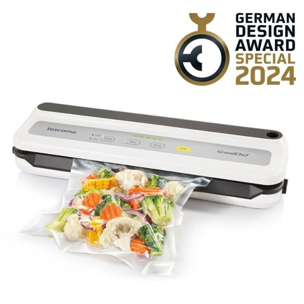 Vakuumiergerät 110W inkl. 3 Meter Folienrolle – Vakuumierer für Sous-Vide & Marinieren, Schweissnahtbreite 28 cm