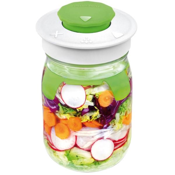 3er-Set Fermentierglas 1 Liter - mit Entlüftungsventil für beste Fermentationsergebnisse – Konservierung für Einsteiger & Profis, gesunde Ernährung