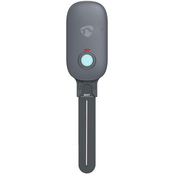 Bluetooth Boden-Feuchtigkeitsmessgerät - App-Steuerung für Android/iOS - misst Temperatur & Feuchtigkeit - IP55 In/Outdoor - verhindert Staunässe