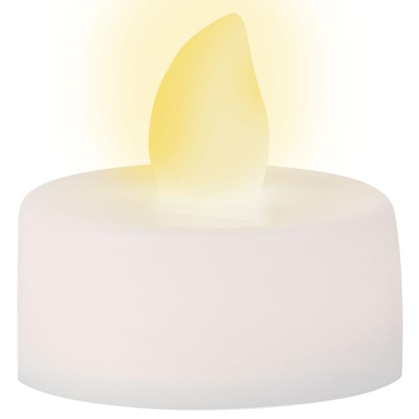 Stimmungsvolle LED-Teelichter (48er-Set) inkl. Batterien (CR2032) : Flackerndes Licht, Batteriebetrieb, für gemütliche Abende & stimmungsvolle Atmosphäre