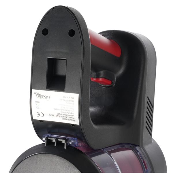 Akku-Handstaubsauger & Bodensauger 2in1 mit Elektrobürste: 18 kPa Saugkraft, beutellos, 2 Modi – Schmutz & Staub einfach verschwinden lassen