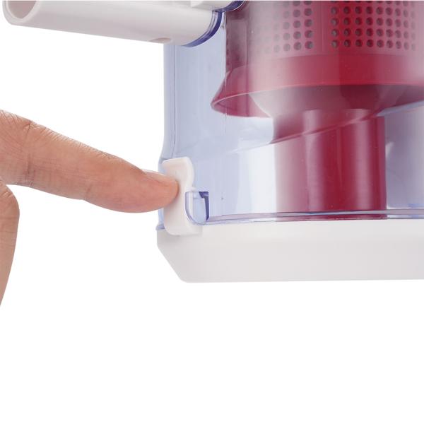 Leistungsstarker 2in1 Zyklon Staubsauger 500W (15kPa): Hand- & Bodensauger mit HEPA-Filter. 800ml Behälter, 4,9m Kabel - Für Allergiker & Reinigung