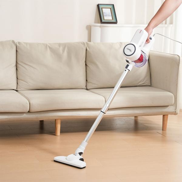 Leistungsstarker 2in1 Zyklon Staubsauger 500W (15kPa): Hand- & Bodensauger mit HEPA-Filter. 800ml Behälter, 4,9m Kabel - Für Allergiker & Reinigung