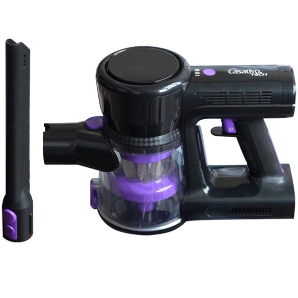 Multifunktionaler 2in1 Akku Staubsauger - Zyklon-Hand- & Bodensauger mit Wischaufsatz, 23 kPa, HEPA-Filter, Alleskönner für makellose Böden