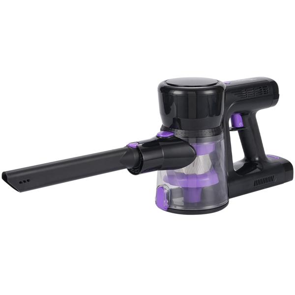 Multifunktionaler 2in1 Akku Staubsauger - Zyklon-Hand- & Bodensauger mit Wischaufsatz, 23 kPa, HEPA-Filter, Alleskönner für makellose Böden