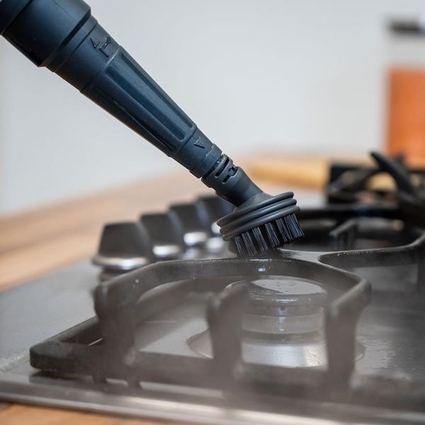 2-in-1 Dampfreiniger & Dampfmopp (1600W, weiss-blau) – Gründliche, porentiefe Reinigung ohne Chemie – Ideal für alle Böden & Oberflächen