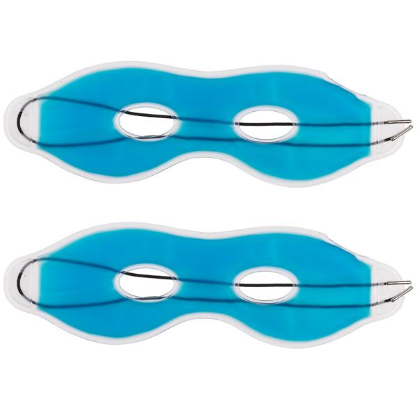 2er-Set kühlende Augenmaske mit Gelfüllung - Zur Kaltanwendung für Wellness & Entspannung - Optimaler Frischekick am Morgen für strahlende Augen