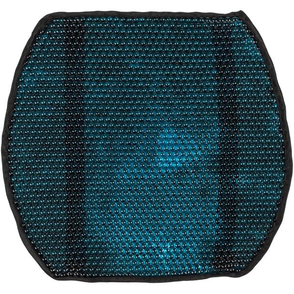 2er-Set Selbstkühlendes Kühlkissen, schwarz/blau: zuverlässige Kühlauflage ohne Vorkühlung - schnelle Hilfe an heissen Sommertagen