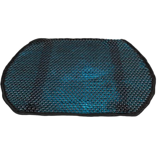 2er-Set Selbstkühlendes Kühlkissen, schwarz/blau: zuverlässige Kühlauflage ohne Vorkühlung - schnelle Hilfe an heissen Sommertagen