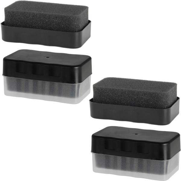 Schuhpflege-Schwämme, 4 Stück, effektive Reinigung und Pflege, für alle Schuhmaterialien, Glanz für Ihre Schuhe oder Möbel