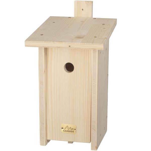 Nistkasten Bausatz (Fichte): Für Meisen - 19x40x23,5cm - Geben Sie Vögeln ein Zuhause & unterstützen Sie eine soziale Einrichtung