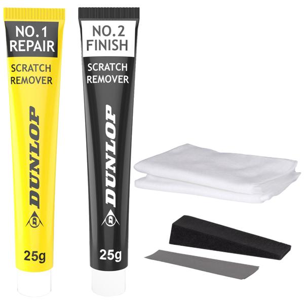 2er-Set Lack Reparatur Set für Metallic-Glanzlack - Kratzer, Unebenheiten, Steinschläge mühelos füllen & versiegeln - Autos, Motorräder, Boote, Wohnwagen