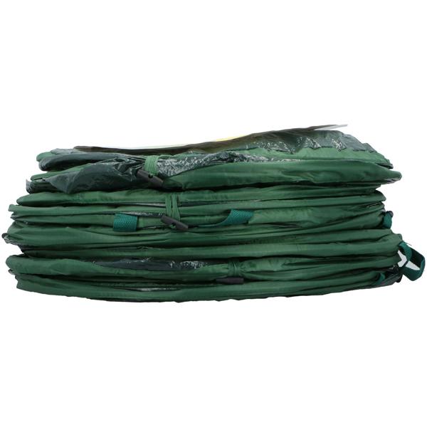 3er-Set Gartenabfallsäcke - Rasenschnitt & Gartenabfälle mühelos entsorgen - Ø 45x75 cm, robust, Tragegriffe, platzsparend faltbar