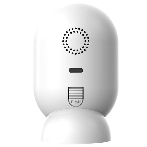 2er-Set SmartLife Full-HD WLAN Innenkamera, Geräusch- & Bewegungserkennung: Nachtsicht, App-Steuerung, weiss/schwarz, für optimale Sicherheit