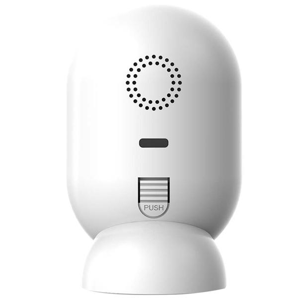 2er-Set SmartLife Full-HD WLAN Innenkamera, Geräusch- & Bewegungserkennung: Nachtsicht, App-Steuerung, weiss/schwarz, für optimale Sicherheit