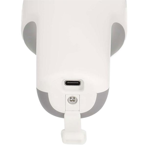 Akku-Fenstersauger mit 28cm Abziehbreite, weiss grün, 12W – inkl. 350ml Sprühset mit Mikrofaserwischer für eine streifenfreie Fensterreinigung