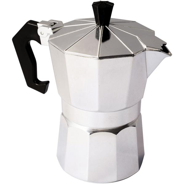 Klassischer Espressokocher aus Aluminium, 150 ml für 3 Tassen - Traditioneller Kaffeegenuss, für aromatischen Espresso wie vom Barista