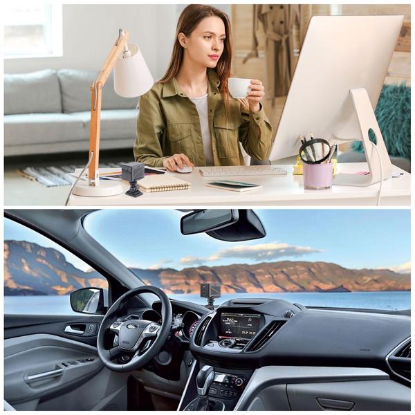 Mobile WLAN Mini Überwachungskamera 2304 x 1296: Mit App-Fernzugriff – Ein smartes Sicherheitssystem für Zuhause, Büro & Reisen