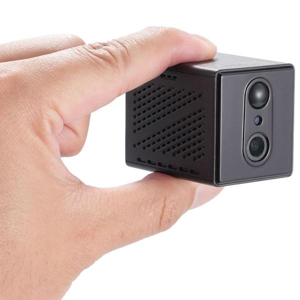 Mobile WLAN Mini Überwachungskamera 2304 x 1296: Mit App-Fernzugriff – Ein smartes Sicherheitssystem für Zuhause, Büro & Reisen