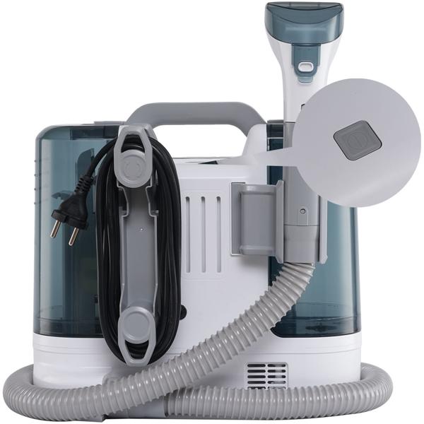 Polsterreinigungsset: 450-Watt-Waschsauger & Polsterreiniger-Konzentrat für strahlend saubere Polster, Autositze und Textilien – nachhaltig & effizient