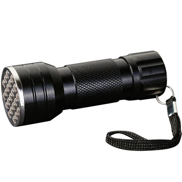 Multifunktionale 2in1 UV-Taschenlampe und Geldschein-/Ausweisprüfer, 21 LEDs, Batteriebetrieb, Für Echtheitsprüfung & Beleuchtung