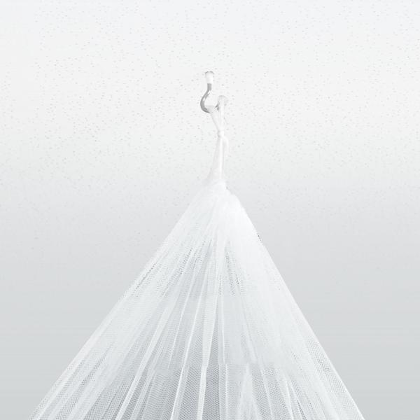 XXL Moskitonetz für Doppelbetten – Feinmaschiges Mückenschutz-Netz (190 Mesh) mit Deckenring, atmungsaktiv & langlebig