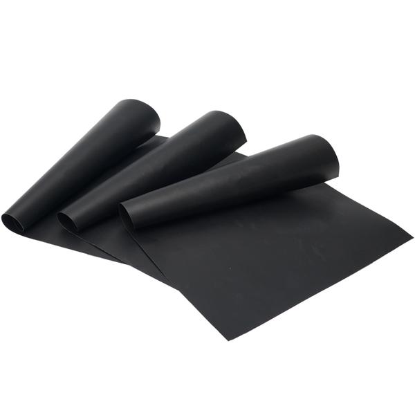 Antihaft BBQ-Grillmatte, 3er-Set Bratmatte aus Glasfaser-Material, wiederverwendbar, für Gasgrill, Holzkohlegrill, Elektrogrill, lebensmittelkonform