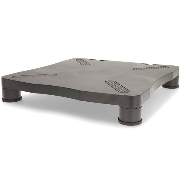 Monitorständer mit anpassbarer Höhe, Bildschirmständer und Laptop-Erhöhung für Arbeitsplatz, Homeoffice, Büro