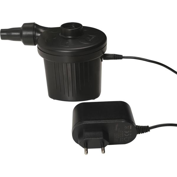 Praktische Elektrische Luftpumpe mit 3 Luftdüsen und Kompressor, 12 V / 230 V, 50 W, für schnelles Aufpumpen von Bällen, Schlauchbooten, Luftmatratzen