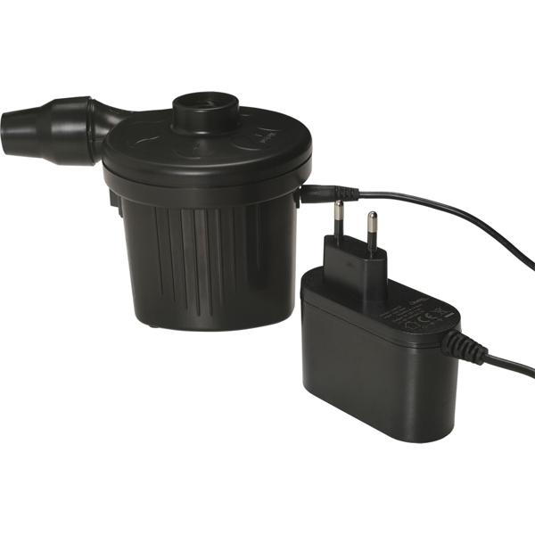 Praktische Elektrische Luftpumpe mit 3 Luftdüsen und Kompressor, 12 V / 230 V, 50 W, für schnelles Aufpumpen von Bällen, Schlauchbooten, Luftmatratzen