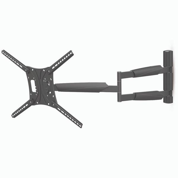 Robuste, universelle TV-Wandhalterung, 13-86’’, bis 60 kg, einfache Installation, voll beweglich aus ABS und Stahl