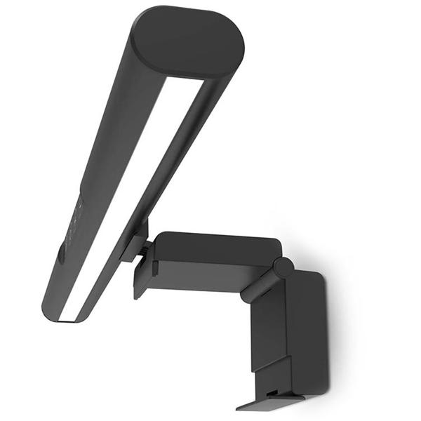 Aluminium LED-Monitorlichtleiste: 5 Farbtemperaturen, dimmbar - augenschonend & angenehmes Arbeit - Blendfreie LED-Beleuchtung für Laptops-Bildschirme