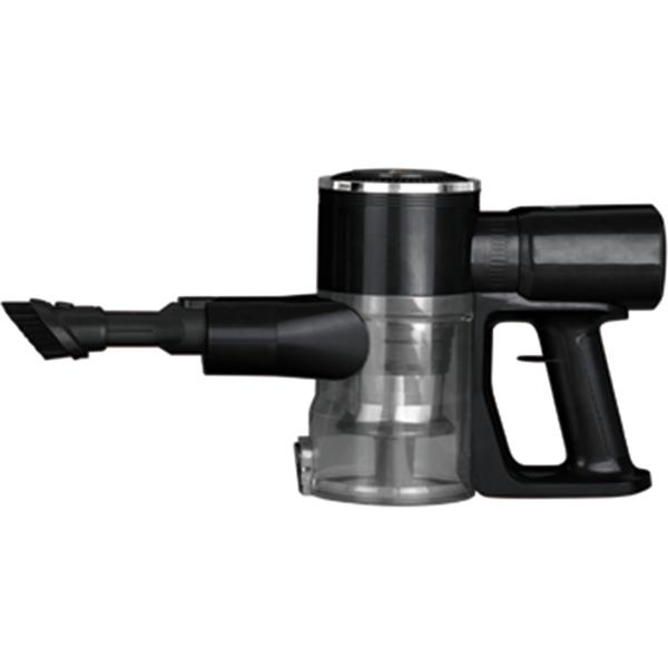 Leistungsstarker Akku-Staubsauger, Lithium-Ionen-Akku, beutellos, HEPA Filter, auch als Handstaubsauger nutzbar, 160 Watt, schwarz