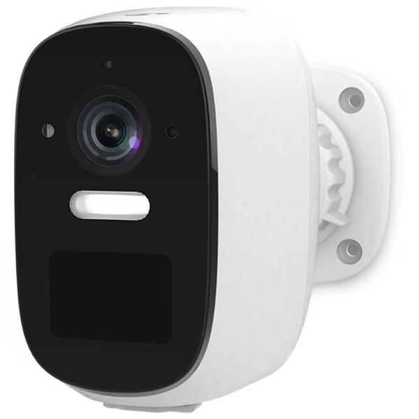 4MP Quad HD Akku-Überwachungskamera: 120° Weitwinkel, Nachtsicht, Scheinwerfer, IP66, App – Kabellose Outdoor-Sicherheit