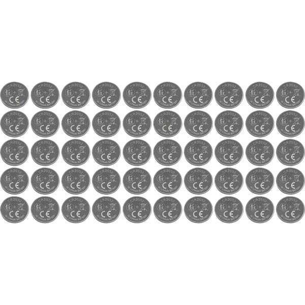 Hochwertige CR2032 Lithium-Knopfzellen, 50er-Set, 3V: Ein Powerpack für Autoschlüssel, Uhren & Smart Home Geräte u.v.m.